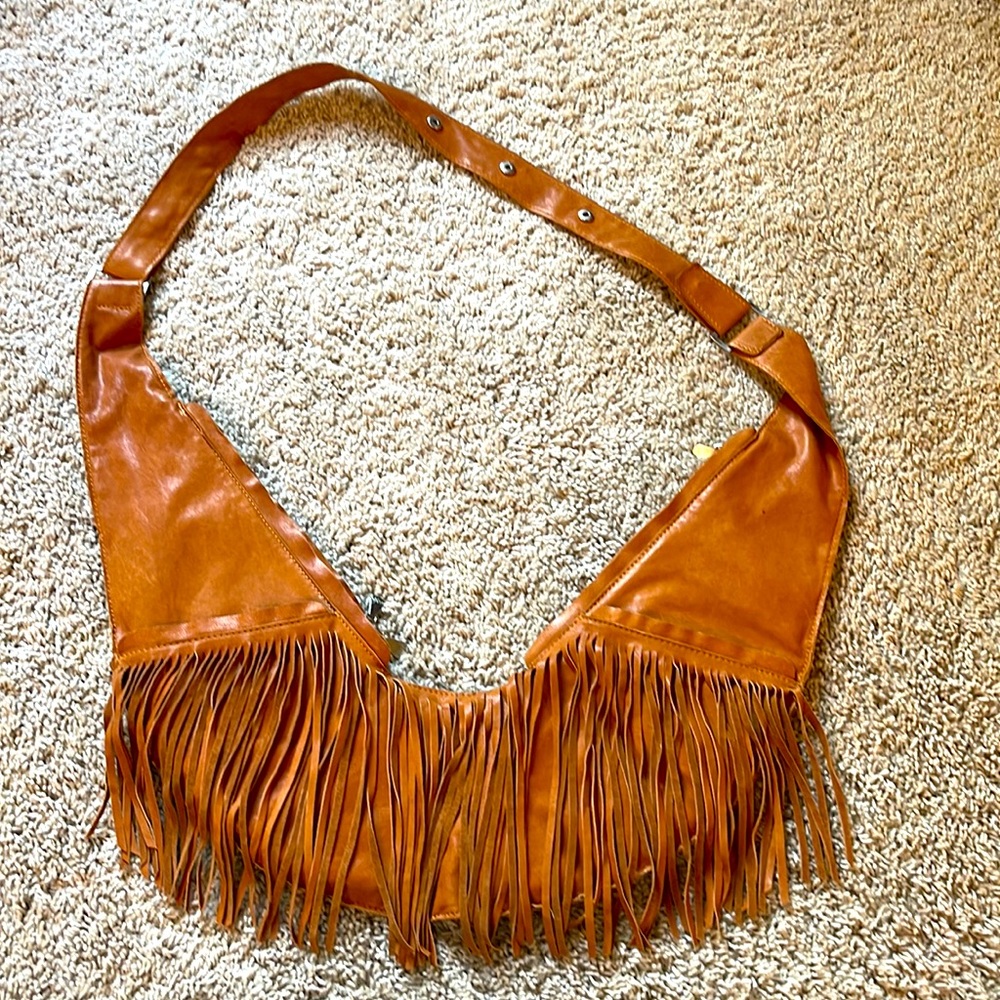 Sash Bag leather fringe